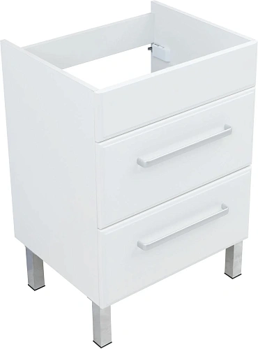 Тумба под раковину Aquanet Лукка 60 белый 00302396 напольная/подвесная Тумба под раковину Aquanet Лукка 60 белый 00302396 напольная/подвесная