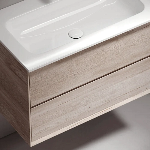 Тумба под раковину Sancos Marmi 2.0 MR2.080EG 790х445х520 дуб галифакс натуральный, подвесная Тумба под раковину Sancos Marmi 2.0 MR2.080EG 790х445х520 дуб галифакс натуральный, подвесная