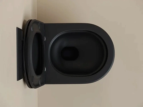 Унитаз подвесной Ceramica Nova UP CN4007MB черный матовый Унитаз подвесной Ceramica Nova UP CN4007MB черный матовый