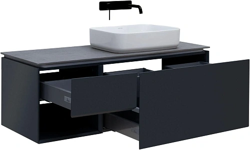 Тумба под раковину Allen Brau Infinity 120 1.21008.AM R антрацит матовый Тумба под раковину Allen Brau Infinity 120 1.21008.AM R антрацит матовый