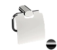 Держатель туалетной бумаги Remer Lounge LN60CFP, черный брашированный хром Держатель туалетной бумаги Remer Lounge LN60CFP, черный брашированный хром