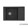 Кухонная мойка Aquaton Делия 78 1A715132DE210 из литого мрамора, прямоугольная, с крылом графит Кухонная мойка Aquaton Делия 78 1A715132DE210 из литого мрамора, прямоугольная, с крылом графит