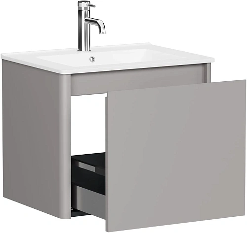 Тумба под раковину Allen Brau Gravity 60 1.370012.PGM платина матовый Тумба под раковину Allen Brau Gravity 60 1.370012.PGM платина матовый