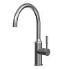 Картинка анонса товара «смеситель для кухни lemark expert lm5079gmn с поворотным изливом, графит нано»