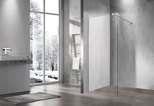 Душевая перегородка Vincea Walk-In VSW-1H120CL,1200x2000, хром, стекло прозрачное Душевая перегородка Vincea Walk-In VSW-1H120CL,1200x2000, хром, стекло прозрачное