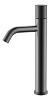 Картинка анонса товара «смеситель для раковины boheme stick gun metal высокий с ручкой touch 122-gm.2 графит»