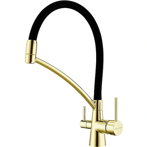 Смеситель для кухни Paulmark SIEGEN светлое золото Si213111-LG Смеситель для кухни Paulmark SIEGEN светлое золото Si213111-LG