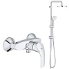 Картинка анонса товара «душевая стойка grohe new tempesta 200 (124410) хром»