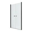 Душевая дверь NEW TRENDY NEW SOLEO BLACK двойные двери 150x195 D-0249A (черный) Душевая дверь NEW TRENDY NEW SOLEO BLACK двойные двери 150x195 D-0249A (черный)