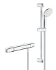 Смеситель для душа GROHE Grohtherm 1000, с душевым гарнитуром, хром (34819004) термостат