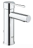 Смеситель для раковины GROHE Essence+ с цепочкой и низким изливом, хром (32899001)