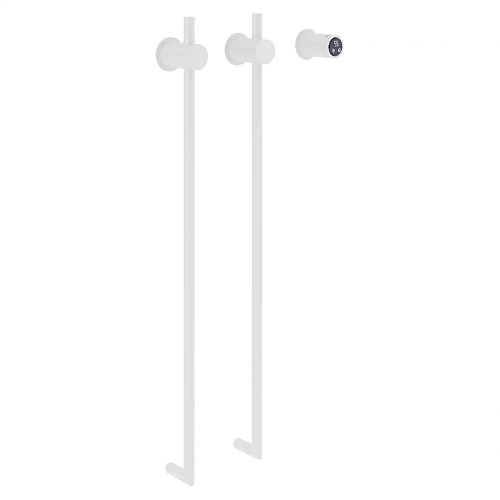 Полотенцесушитель электрический ABBER Charme AH4002MW белый матовый Полотенцесушитель электрический ABBER Charme AH4002MW белый матовый