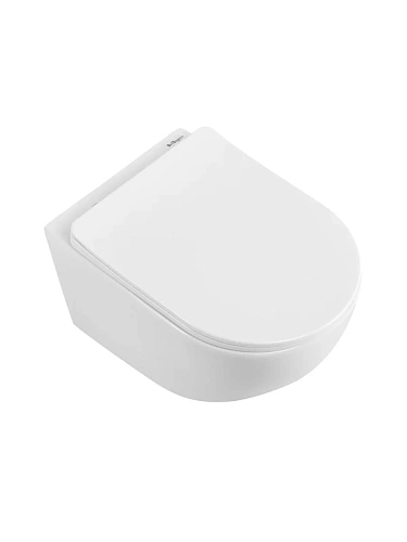 Унитаз подвесной BelBagno MARINO-TOR BB7026CH-TOR/SC безободковый с сиденьем и смывом TORNADO Унитаз подвесной BelBagno MARINO-TOR BB7026CH-TOR/SC безободковый с сиденьем и смывом TORNADO