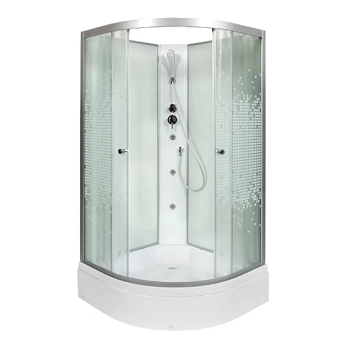 Душевая кабина Dto L710N (L710NGM) 100x100 см с гидромассажем Душевая кабина Dto L710N (L710NGM) 100x100 см с гидромассажем