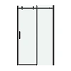 Душевая дверь GROSSMAN Classic 100.K33.04.130.21.00 (130x195) черный матовый, стекло прозрачное
