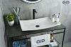 Раковина Gid N9177 51170 накладная белая 60x39x11.5