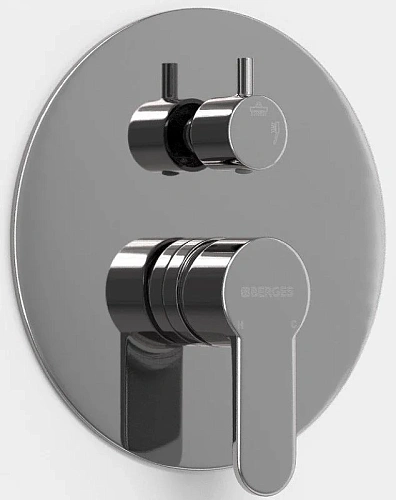 Душевая система BERGES NARDIS 2R, хром встраиваемая 071003 Душевая система BERGES NARDIS 2R, хром встраиваемая 071003