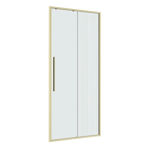Душевая дверь Niagara Nova NG-44-10ASG (100х195) раздвижная, золото сатин, стекло прозрачное Душевая дверь Niagara Nova NG-44-10ASG (100х195) раздвижная, золото сатин, стекло прозрачное