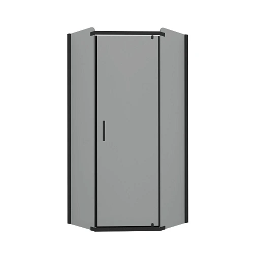 Душевой уголок NEW TRENDY NEW KOMFORT BLACK 90x90x190 K-0450 (черный) Душевой уголок NEW TRENDY NEW KOMFORT BLACK 90x90x190 K-0450 (черный)