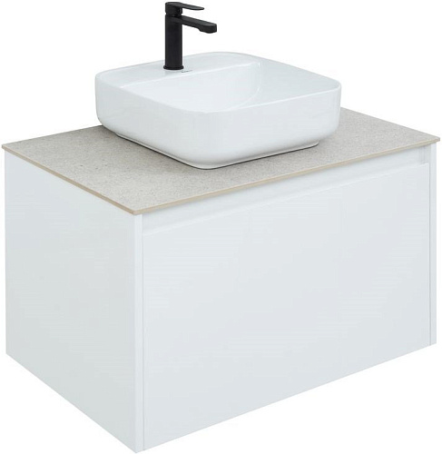 Тумба под раковину Aquanet Nova Lite 75 белый (1 ящик) 00242275 Тумба под раковину Aquanet Nova Lite 75 белый (1 ящик) 00242275