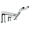 Картинка анонса товара «смеситель на борт ванны hansgrohe talis e, на 3 отверстия 71730000, хром»