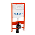 Детальная картинка товара «инсталляция для унитаза belbagno bb026 с клавишей смыва bb042bl»