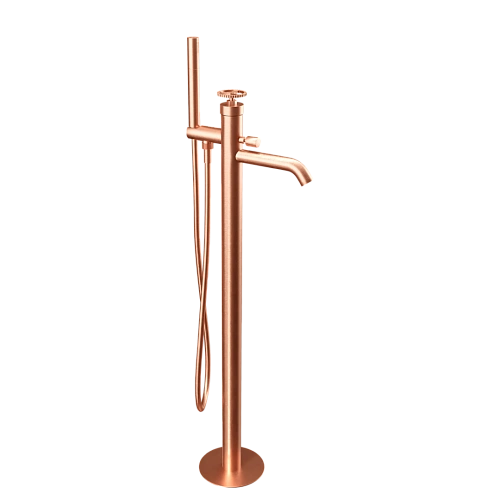 Смеситель для ванны Remer Chrono CH08RP, медь брашированная Смеситель для ванны Remer Chrono CH08RP, медь брашированная