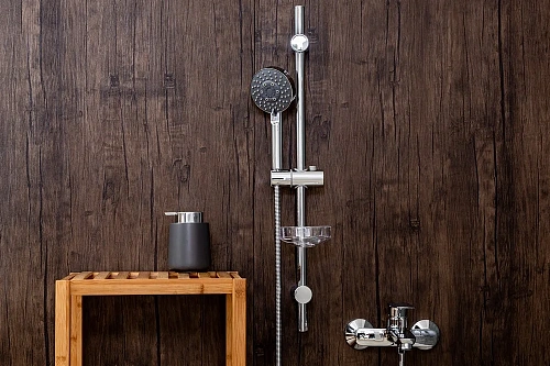 Душевой гарнитур Agger Splash A022 хром Душевой гарнитур Agger Splash A022 хром