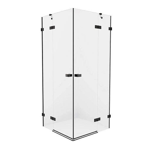 Душевой уголок NEW TRENDY AVEXA BLACK 120x110x200 EXK-1847 (черный) Душевой уголок NEW TRENDY AVEXA BLACK 120x110x200 EXK-1847 (черный)