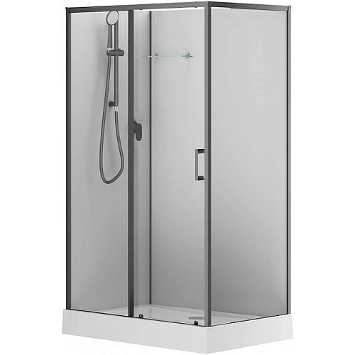 Душевая кабина Aquanet Passion EVO 120L Black 120x80 00282012 Душевая кабина Aquanet Passion EVO 120L Black 120x80 00282012