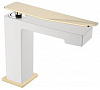 Смеситель для раковины Boheme Q White-Gold 141-WG.2