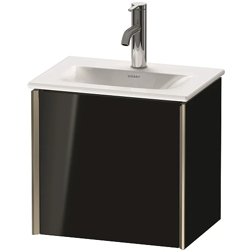 Тумба под раковину Duravit XVIU XV4030RB140 подвесная 43 см черный глянцевый Тумба под раковину Duravit XVIU XV4030RB140 подвесная 43 см черный глянцевый