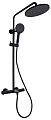 Душевая система Kaiser Serio 05382-9 с термостатом черный матовый Душевая система Kaiser Serio 05382-9 с термостатом черный матовый