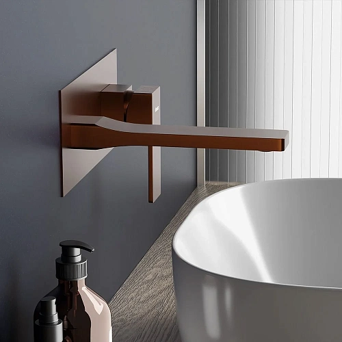 Смеситель для раковины Damixa Gala 530260500 встраиваемый, розовое золото Смеситель для раковины Damixa Gala 530260500 встраиваемый, розовое золото