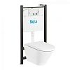 Комплект унитаза Roca The Gap Round 893105000 Rimless с инсталляцией;сиденьем Supralit;без панели см Комплект унитаза Roca The Gap Round 893105000 Rimless с инсталляцией;сиденьем Supralit;без панели см