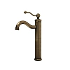 Смеситель для раковины Paini Duomo 88F3205LL без донного клапана, высокий, старая бронза Смеситель для раковины Paini Duomo 88F3205LL без донного клапана, высокий, старая бронза
