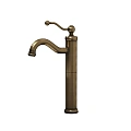 Смеситель для раковины Paini Duomo 88F3205LL без донного клапана, высокий, старая бронза Смеситель для раковины Paini Duomo 88F3205LL без донного клапана, высокий, старая бронза