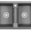 Кухонная мойка Granula 8101, ГРАФИТ (ЧЁРНО-СЕРЫЙ), кварц 810х500 Кухонная мойка Granula 8101, ГРАФИТ (ЧЁРНО-СЕРЫЙ), кварц 810х500