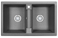 Кухонная мойка Granula 8101, ГРАФИТ (ЧЁРНО-СЕРЫЙ), кварц 810х500 Кухонная мойка Granula 8101, ГРАФИТ (ЧЁРНО-СЕРЫЙ), кварц 810х500