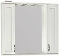 Зеркальный шкаф Style Line Олеандр-2 90/С, рельеф пастель ЛС-00000484