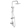 Душевая система Rossinka RS50-46 термостатическая с регулируемой высотой штанги Душевая система Rossinka RS50-46 термостатическая с регулируемой высотой штанги