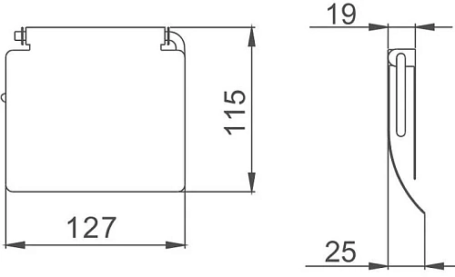 Держатель туалетной бумаги Haiba HB504 Держатель туалетной бумаги Haiba HB504