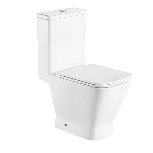 Чаша напольного унитаза AQUAme AQM1006 с сиденьем микролифт Чаша напольного унитаза AQUAme AQM1006 с сиденьем микролифт