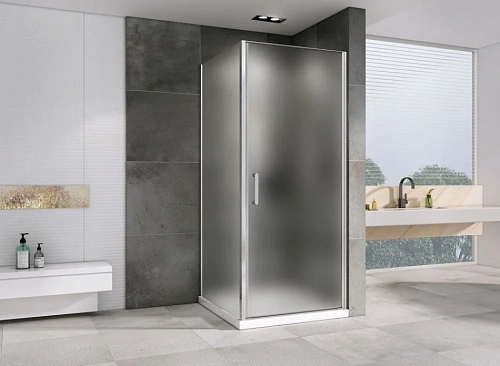 Душевой уголок ABBER Sonnenstrand AG04090M-S70M 90x70 см универсальный, профиль хром, стекло матовое Душевой уголок ABBER Sonnenstrand AG04090M-S70M 90x70 см универсальный, профиль хром, стекло матовое