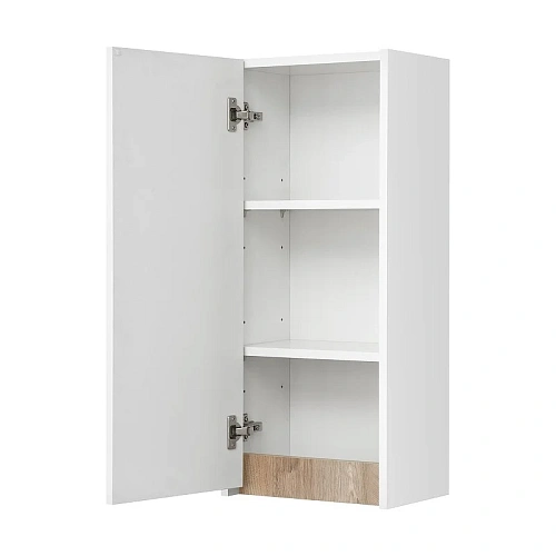 Шкаф Aquaton Марти белый глянец, дуб эндгрейн 1A270203MY010 Шкаф Aquaton Марти белый глянец, дуб эндгрейн 1A270203MY010