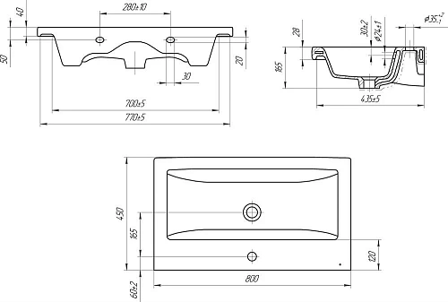 Тумба с раковиной STWORKI Копенгаген Копенгаген 80 белая, со столешницей Stone Energy 80 и сифоном N 582090 Тумба с раковиной STWORKI Копенгаген Копенгаген 80 белая, со столешницей Stone Energy 80 и сифоном N 582090