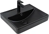 Раковина Aquanet Ирис 50 черная матовая 00329246