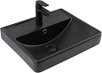 Раковина Aquanet Ирис 50 черная матовая 00329246 Раковина Aquanet Ирис 50 черная матовая 00329246