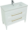 Тумба под раковину Aquanet Бостон 100 белый матовый 00243781 Тумба под раковину Aquanet Бостон 100 белый матовый 00243781