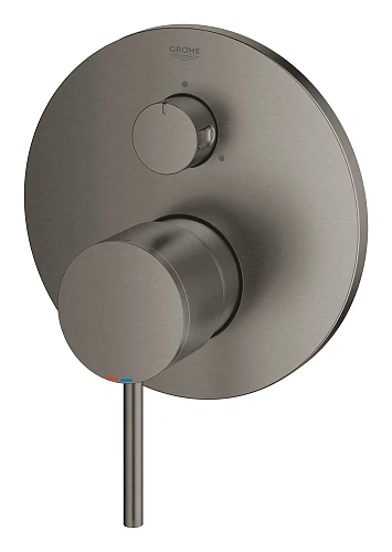 Смеситель для ванны GROHE Atrio New с переключателем на 3 положения, темный гарфит, матовый (24096AL 24096AL3 Смеситель для ванны GROHE Atrio New с переключателем на 3 положения, темный гарфит, матовый (24096AL 24096AL3